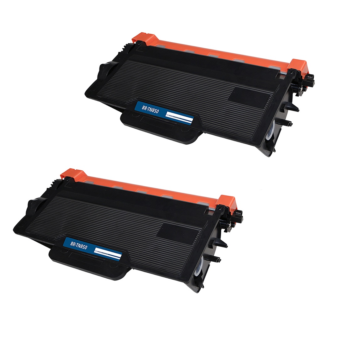 *2 PACK COMPATIBLE BROTHER TN850 TONER CTG, BLACK, 8K HIGH YIELD, BLACK