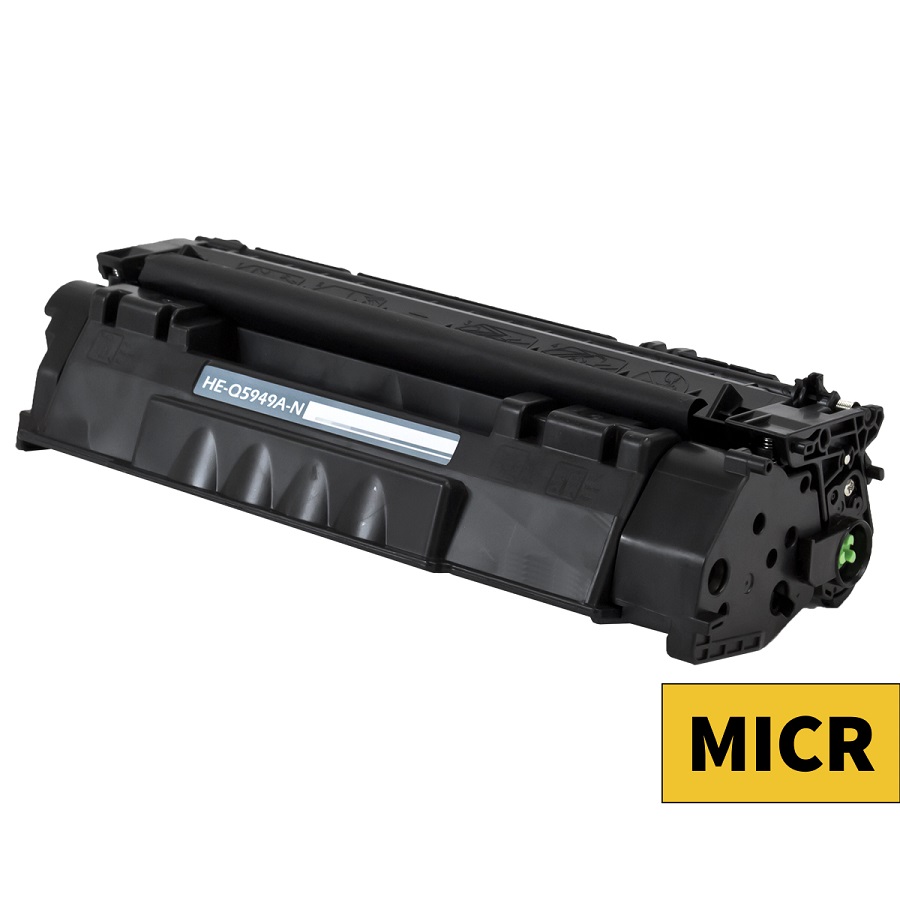 COMPATIBLE HEWLETT PACKARD 49A (Q5949A) MICR TONER CTG, BLACK, 2.5K YIELD