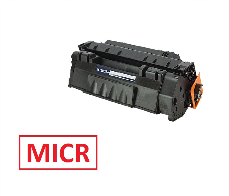 MICR  COMPATIBLE HEWLETT PACKARD 05A (CE505A) TONER CTG, BLACK, 2.3K YIELD