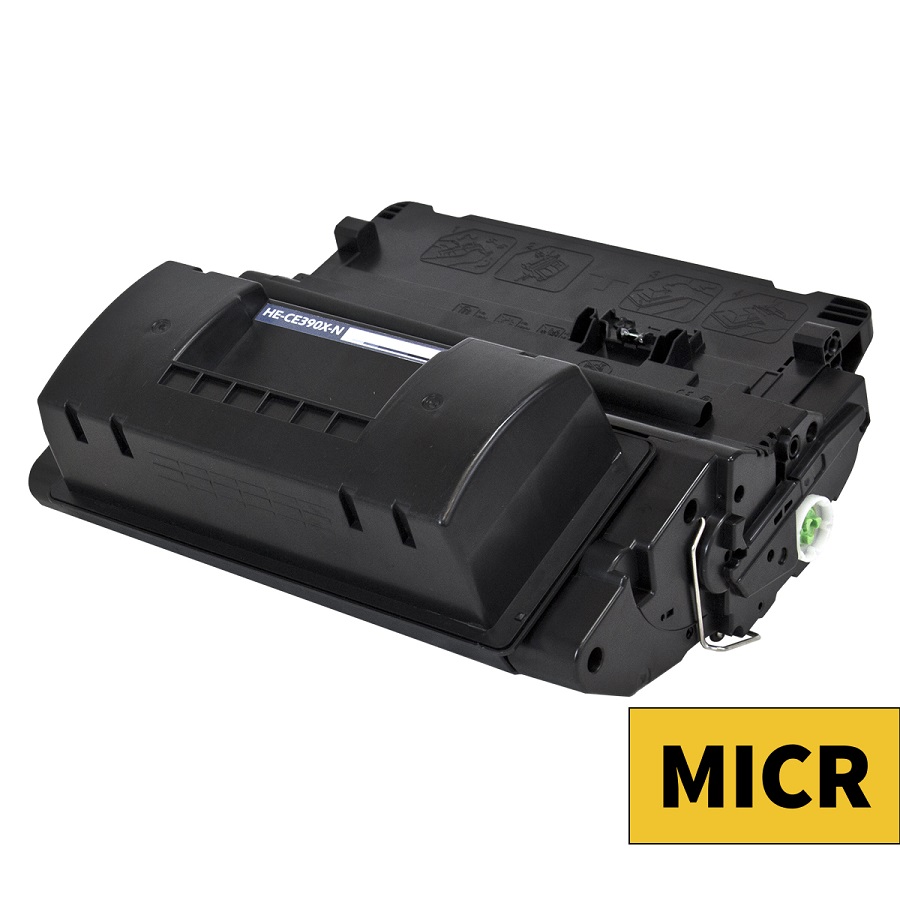 COMPATIBLE HP 90X (CE390X) MICR TONER CTG, BLACK, 24K HIGH YIELD