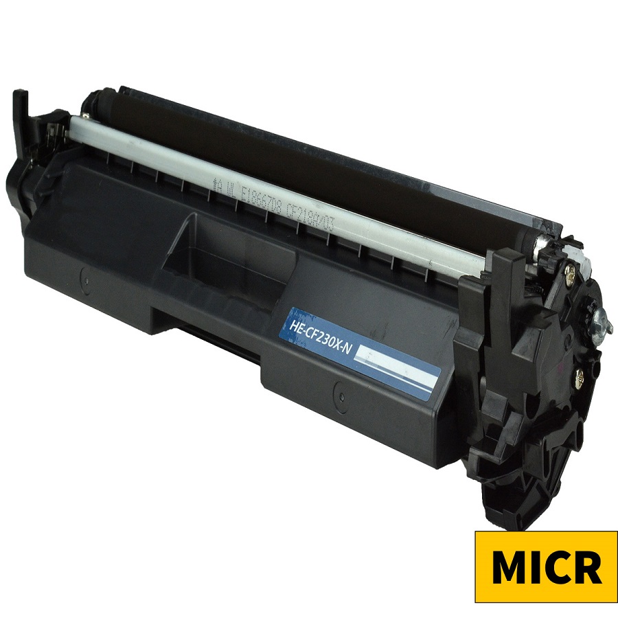 MICR COMPATIBLE HP 30X (CF230X) TONER CTG, BLACK, 3.5K HIGH YIELD