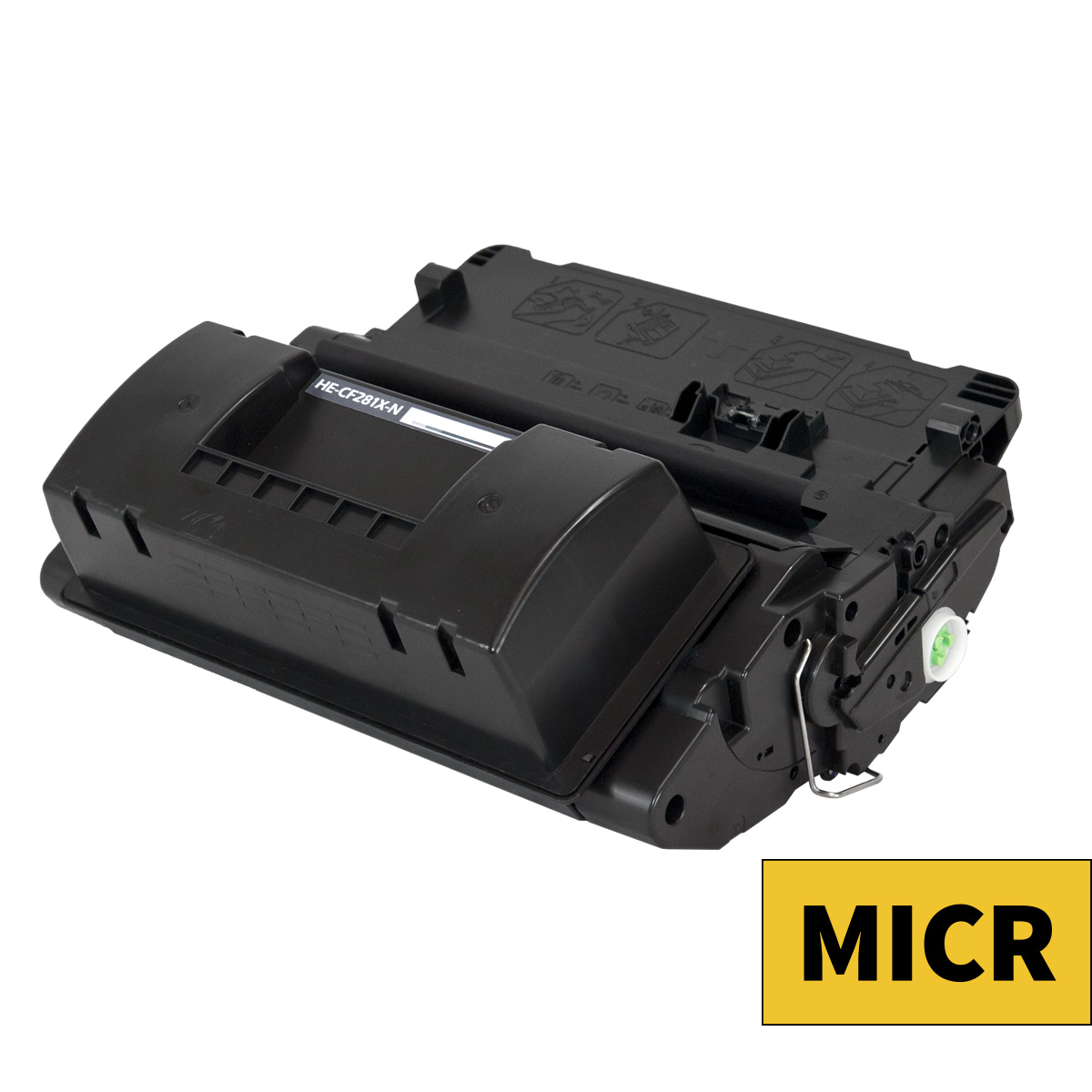 MICR COMPATIBLE HP 81X (CF281X) TONER CTG, BLACK, 25K HIGH YIELD