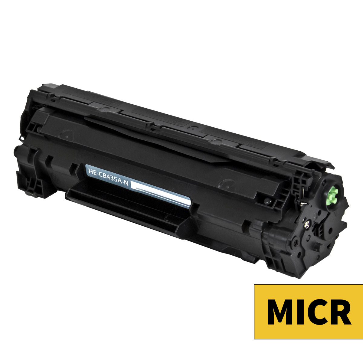 MICR COMPATIBLE HP 35A (CB435A) TONER CTG, BLACK, 2K YIELD