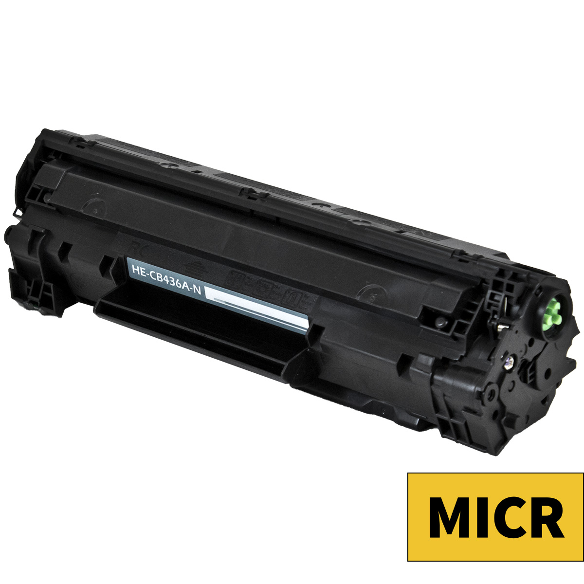 COMPATIBLE HP 36A (CB436A) MICR TONER CTG, BLACK, 2K YIELD