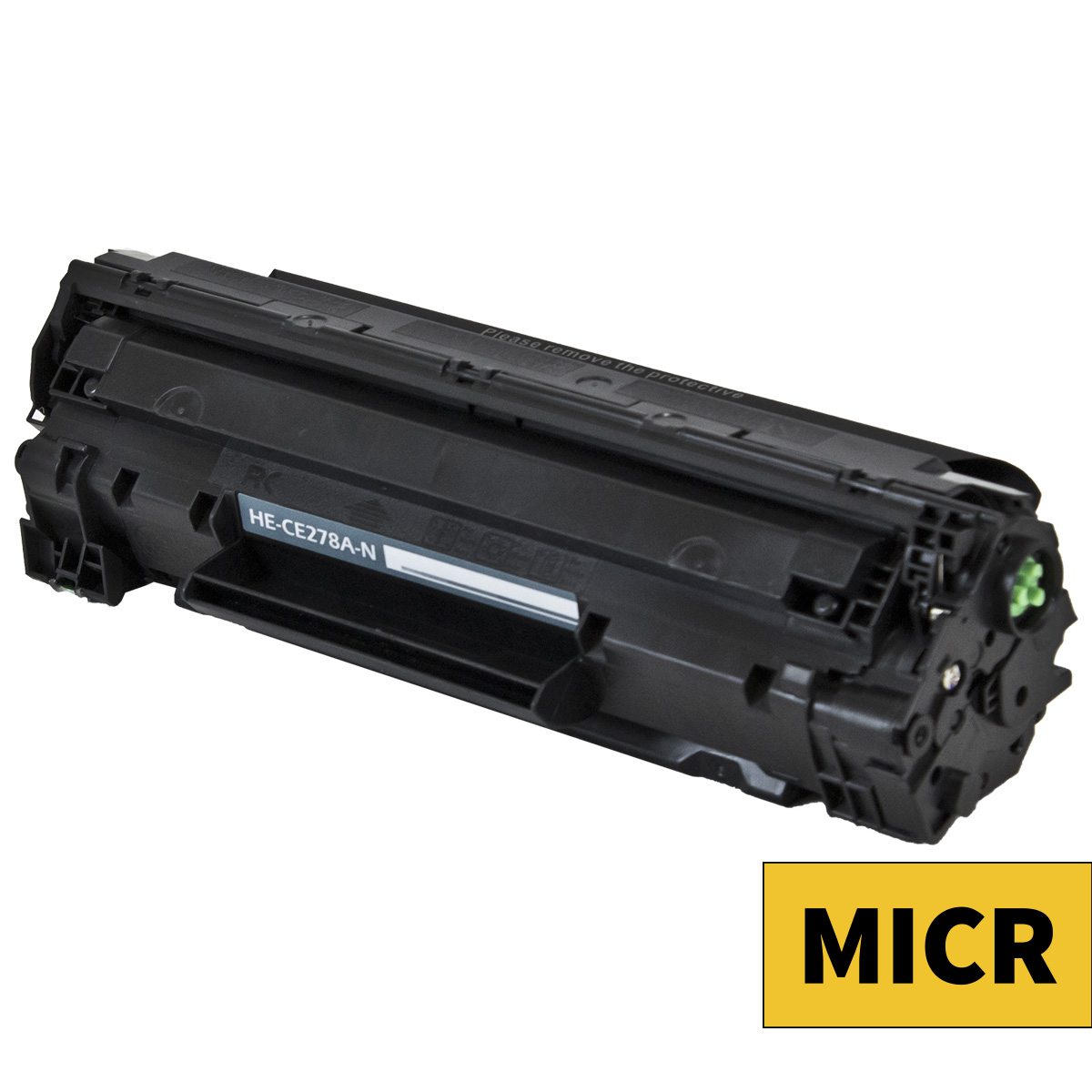 COMPATIBLE HP 78A (CE278A) MICR TONER CTG, BLACK, 2.1K YIELD