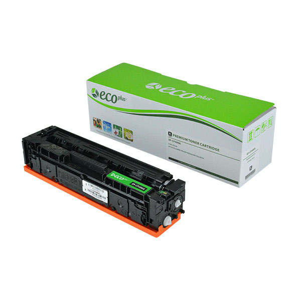 ECOPLUS HP 201A (CF400A) TONER CTG, BLACK, 1.5K YIELD